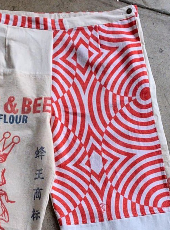 the original design on the jeans
